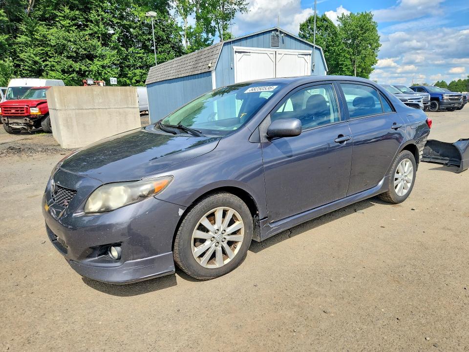 2010 Toyota Corolla VIN 2T1BU4EE4AC244881 COPART salvage auction — REAR END, Ma - Cert Of Title-Salvage, sold $1,950 on 2026-07-02 (photo 1)