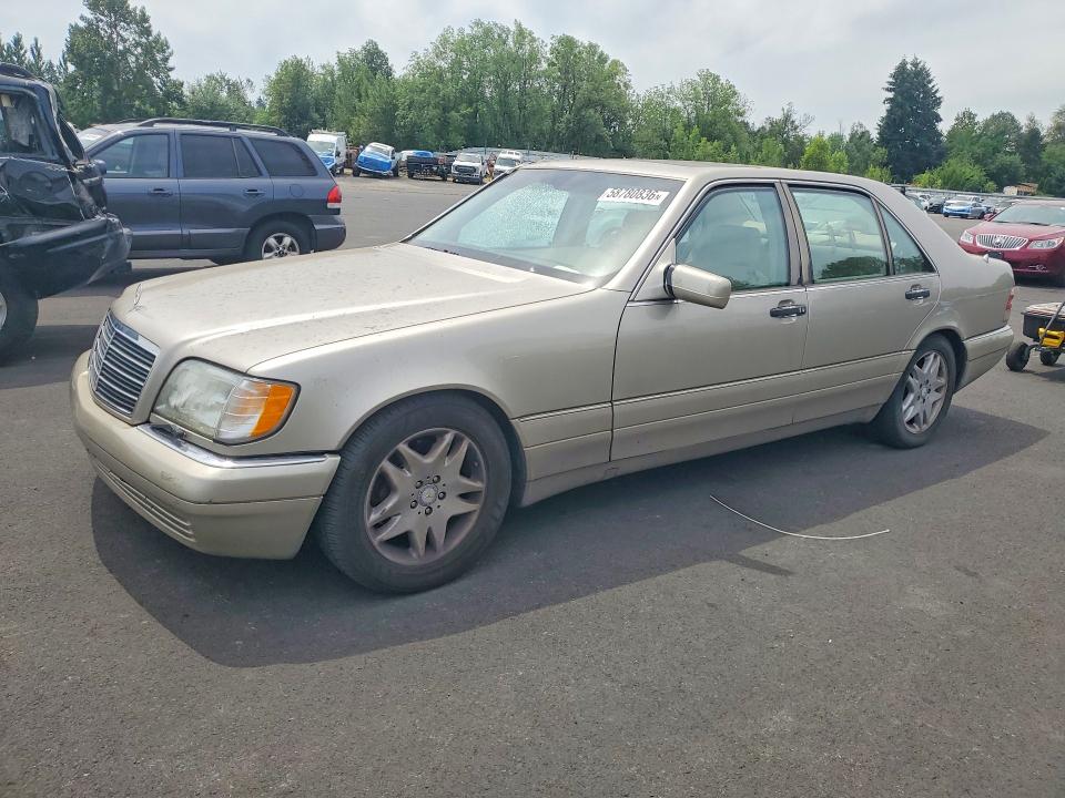 1997 Mercedes-benz S-klasse VIN WDBGA51G3VA342918 COPART salvage auction — SIDE, Or - Non Public Clean Title, sold $900 on 2026-07-20 (photo 1)