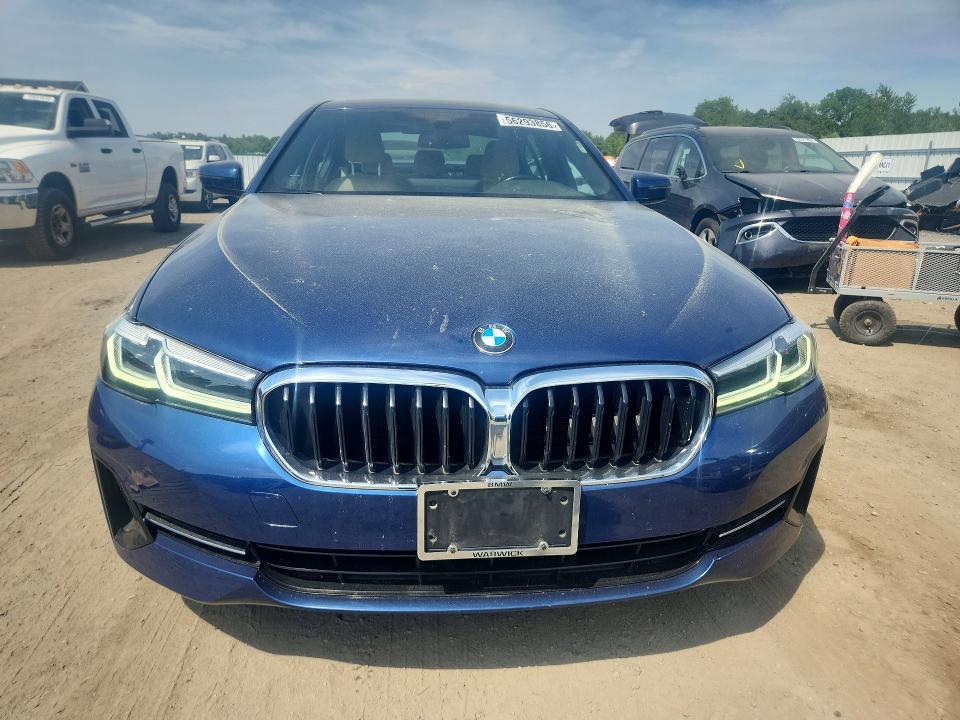 2023 BMW 5er VIN WBA13BJ05PWY02599 COPART salvage auction — REAR END, Ma - Cert Of Title-Salvage, sold $14,800 on 2026-07-29 (photo 5)