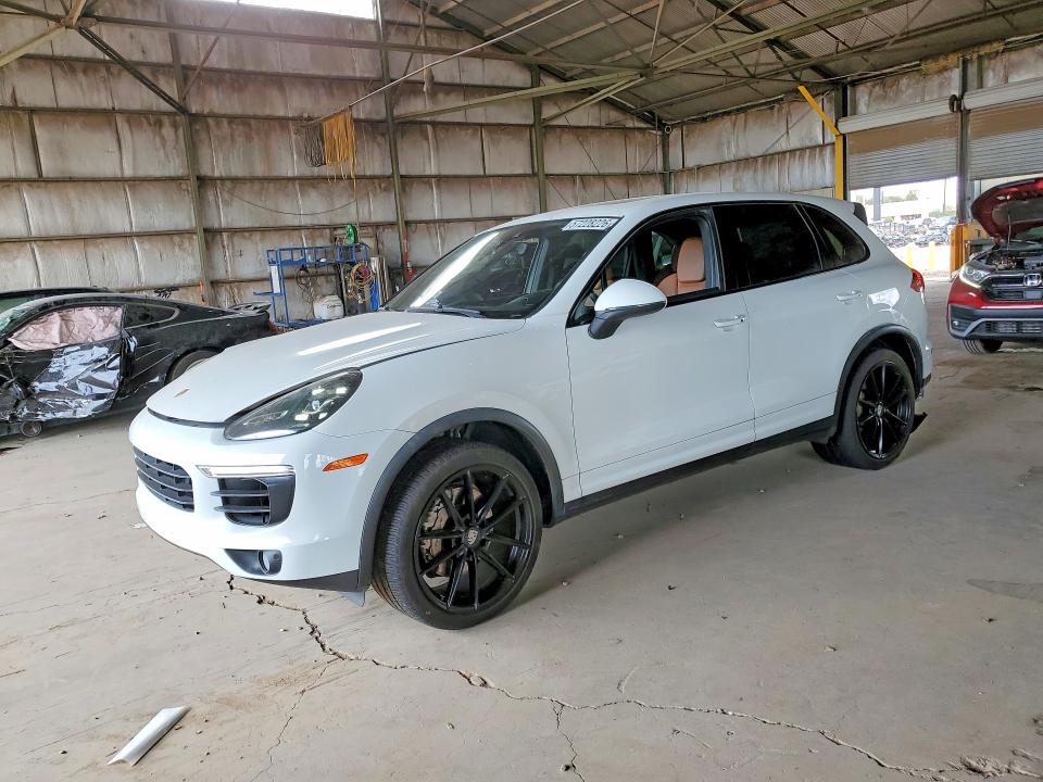 2017 Porsche Cayenne VIN WP1AB2A27HLA50123 COPART salvage auction — REAR END, Az - Cert Of Title - Salvage, sold $8,700 on 2026-08-10 (photo 1)