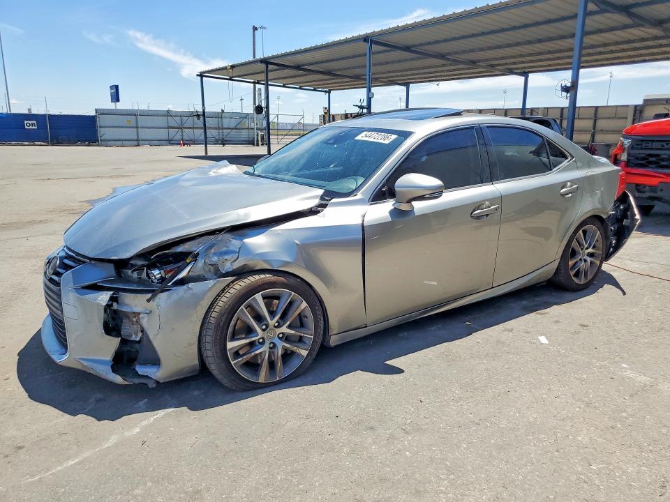 2019 Lexus Is VIN JTHBA1D28K5084080 COPART salvage auction — FRONT END, Tx - Salvage Vehicle Title, sold $2,150 on 2026-07-31 (photo 1)