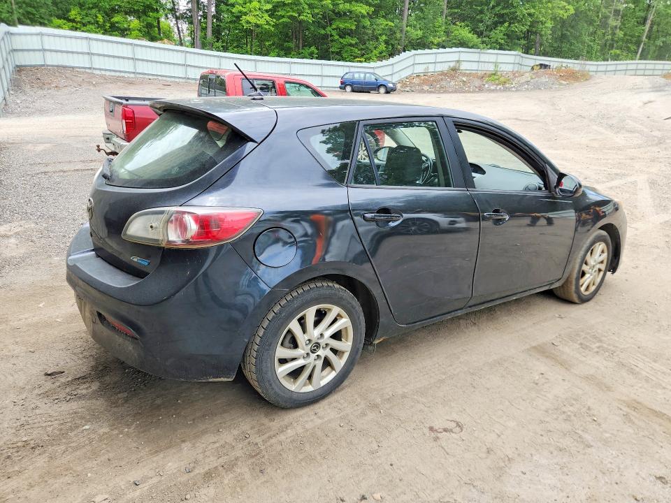 2013 Mazda 3 VIN JM1BL1LP8D1787620 COPART salvage auction — MINOR DENT/SCRATCHES, Vt - Certificate Of Title, sold $275 on 2026-07-27 (photo 3)