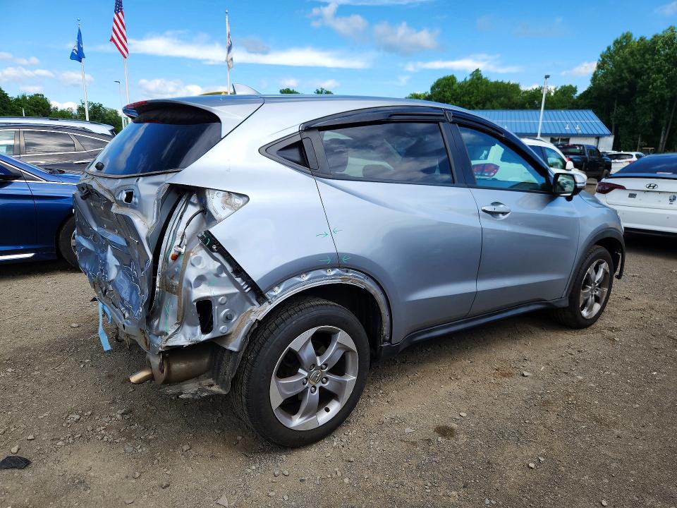 2017 Honda Hr-v VIN 3CZRU6H58HM731194 COPART salvage auction — FRONT END, Ma - Cert Of Title-Salvage, sold $3,850 on 2026-07-02 (photo 3)