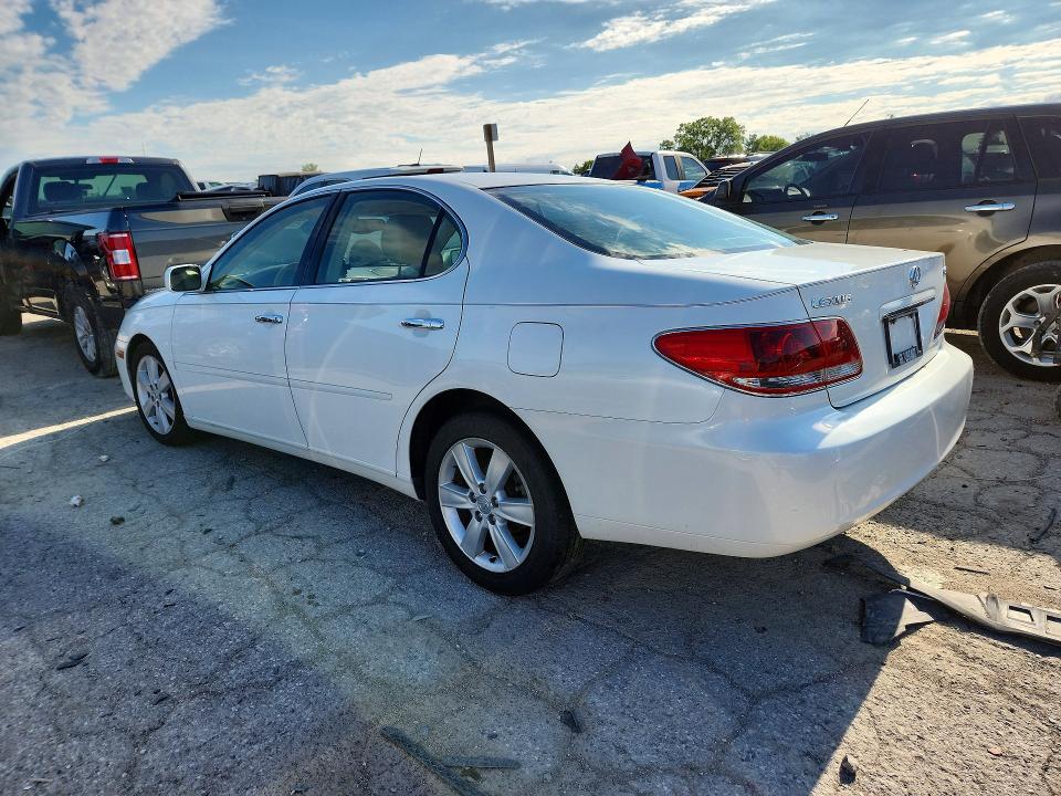 2005 Lexus ES VIN JTHBA30G555105162 COPART salvage auction — FRONT END, In - Cert Of Title-Salvage Title, sold $675 on 2026-07-21 (photo 2)