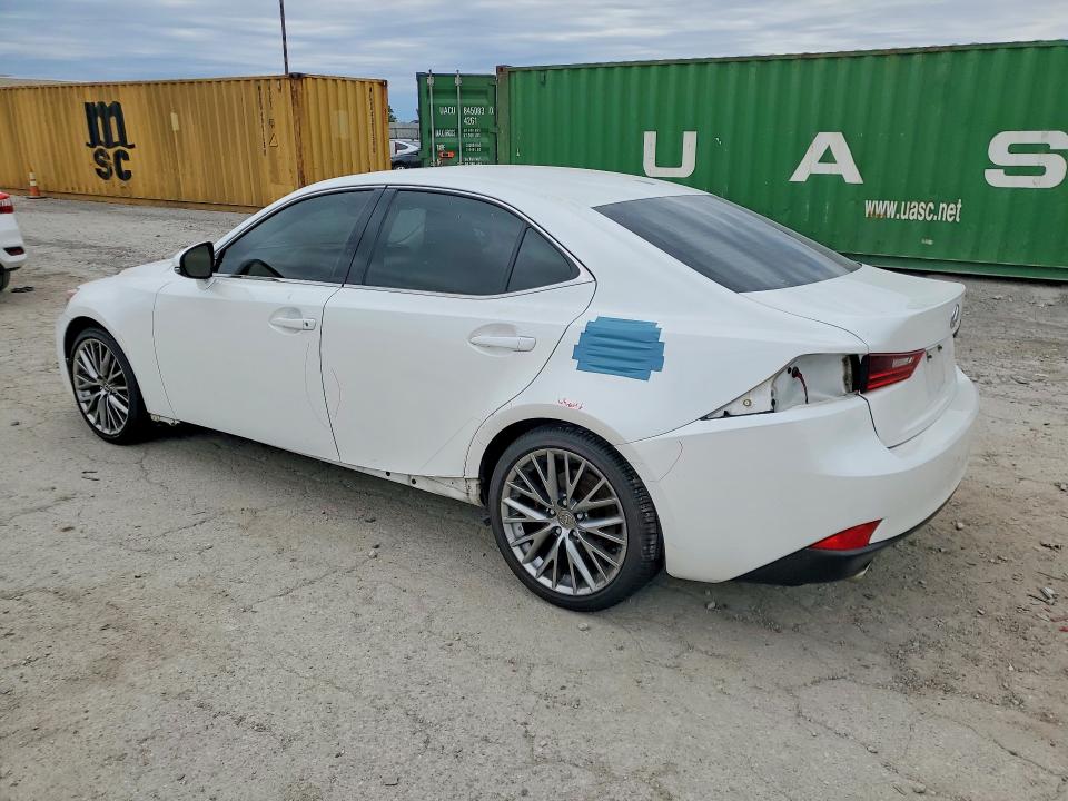 2015 Lexus Is VIN JTHBF1D29F5045974 COPART salvage auction — REAR END, IN - CERT OF TITLE-SALVAGE TITLE, sold $3,550 on 2026-07-31 (photo 2)