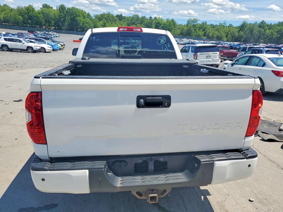 2016 Toyota Tundra VIN 5TFUY5F19GX569681 COPART salvage auction — FRONT END, PA - CERTIFICATE OF SALVAGE, sold $5,800 on 2026-07-22 (photo 6)