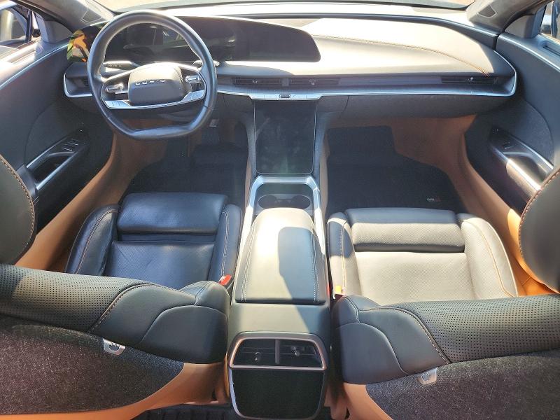 2023 Lucid Air VIN 50EA1TEA5PA005814 COPART salvage auction — FRONT END, Il - Salvage Certificate, sold $16,200 on 2026-07-21 (photo 8)