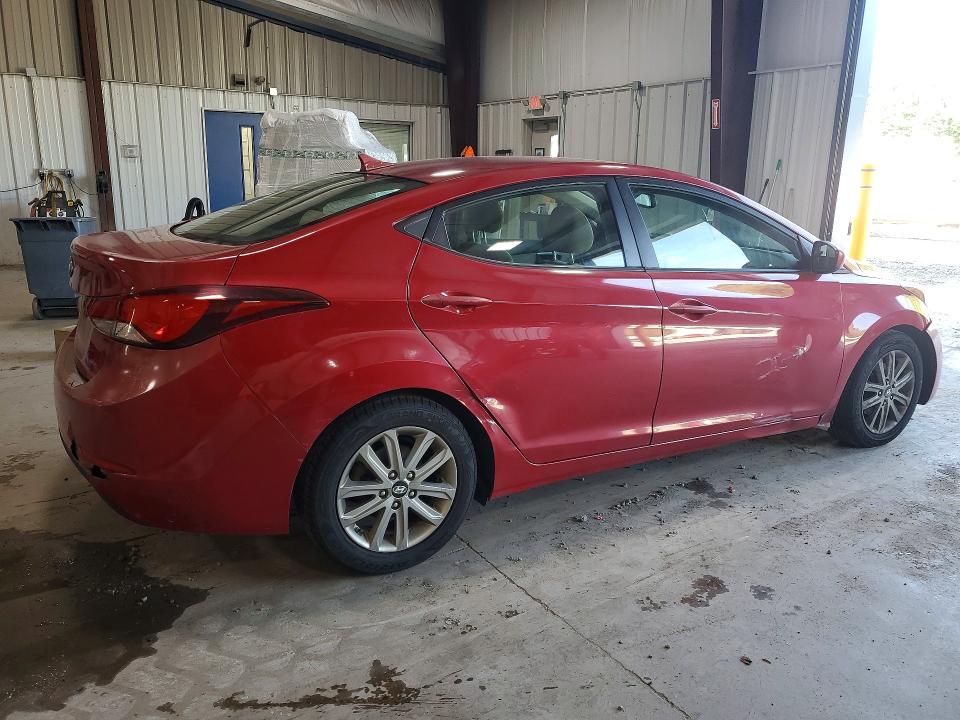 2015 Hyundai Elantra VIN KMHDH4AE5FU350720 COPART salvage auction — SIDE, Mt - Certificate Of Title, sold $1,150 on 2026-07-15 (photo 3)