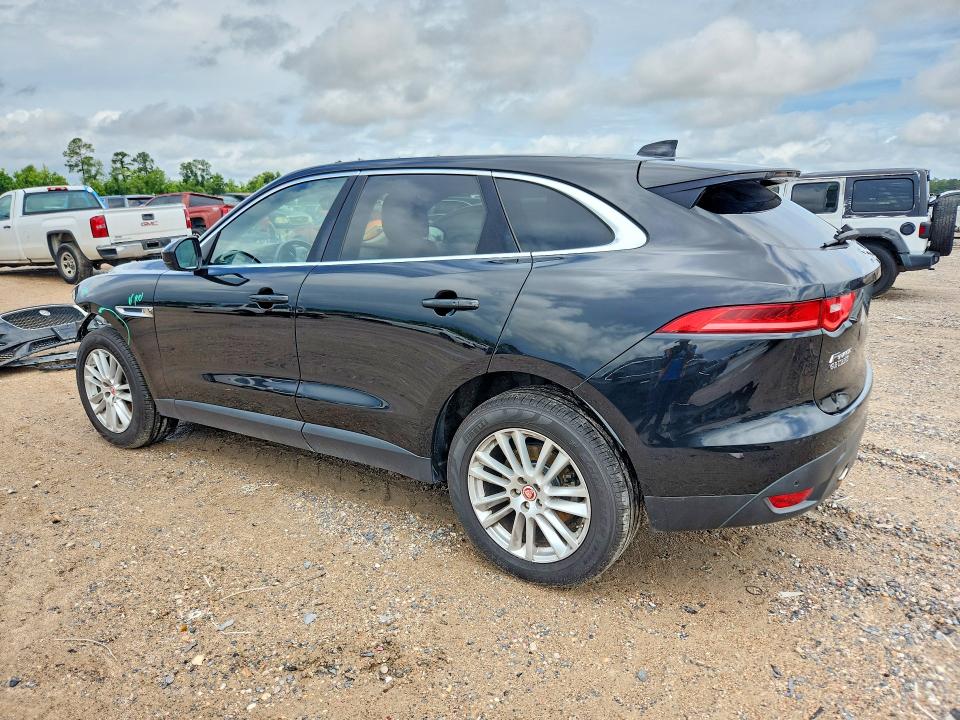2019 Jaguar F-pace VIN SADCK2GX9KA390488 COPART salvage auction — FRONT END, Tx - Salvage Vehicle Title, sold $3,150 on 2026-07-17 (photo 2)