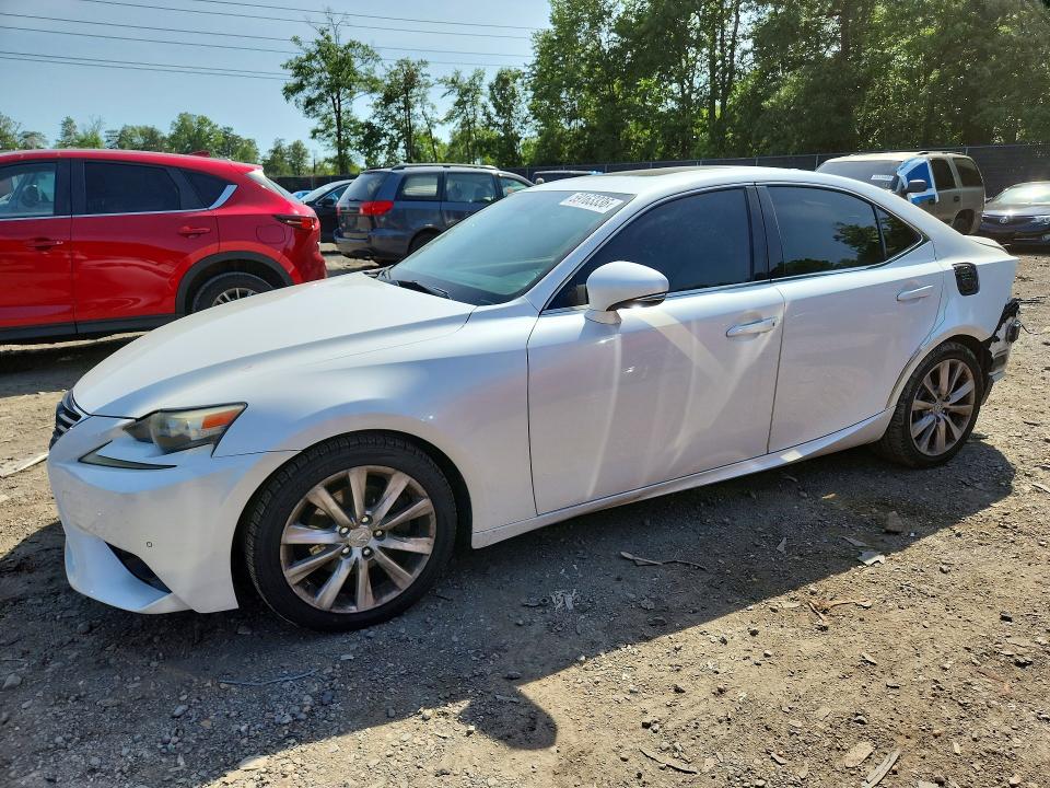 2014 Lexus Is VIN JTHBF1D27E5015564 COPART salvage auction — REAR END, Md - Cert Of Salvage > 75% Damage, sold $225 on 2026-07-21 (photo 1)