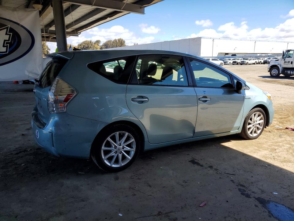 2014 Toyota Prius VIN JTDZN3EU8EJ006569 COPART salvage auction — SIDE, Ca - Salvage Certificate, sold $3,250 on 2026-07-02 (photo 3)
