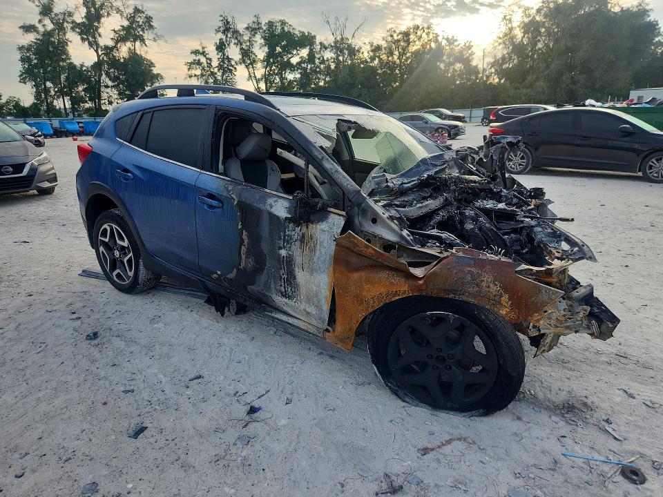 2018 Subaru Crosstrek VIN JF2GTALC3JH310097 COPART salvage auction — BURN, Fl - Cert Of Title Slvg Rebuildable, sold $375 on 2026-07-14 (photo 4)