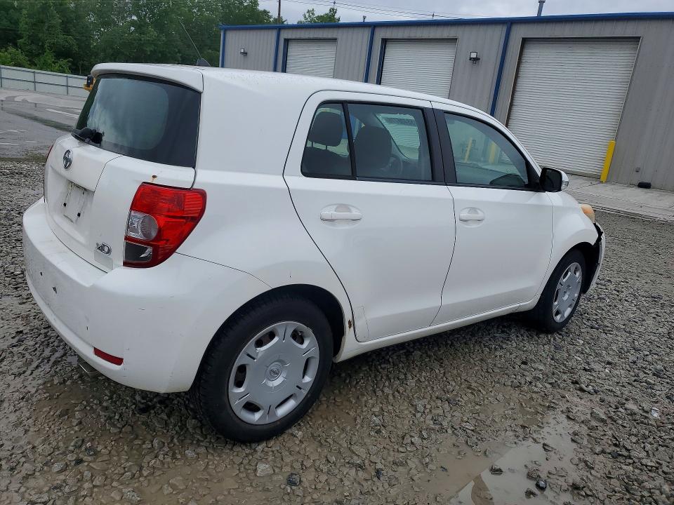 2010 Scion Xd VIN JTKKU4B48A1005973 COPART salvage auction — FRONT END, MA - CERT OF TITLE-RECONSTRCTD COLL, sold $925 on 2026-07-17 (photo 3)