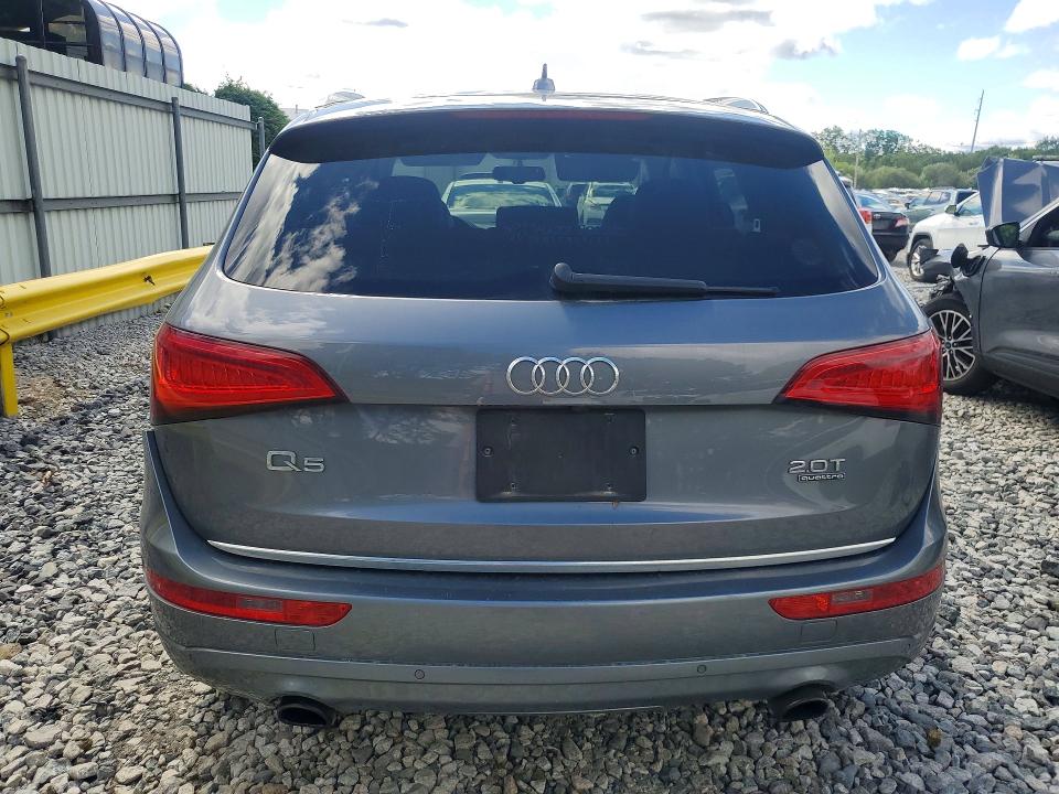 2016 Audi Q5 VIN WA1L2AFP9GA118984 COPART salvage auction — REAR END, Ma - Cert Of Title-Reconstrctd Coll, sold $2,350 on 2026-07-08 (photo 6)
