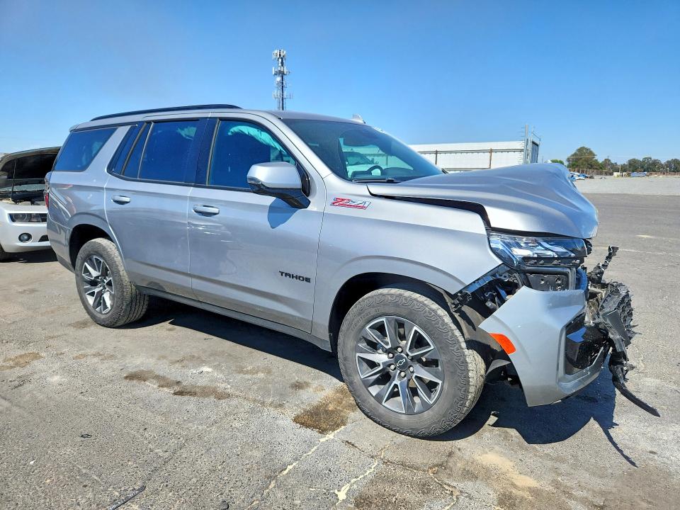 2023 Chevrolet Tahoe VIN 1GNSKPKL1PR499309 COPART salvage auction — FRONT END, Ca - Salvage Certificate, sold $70 on 2026-07-09 (photo 4)