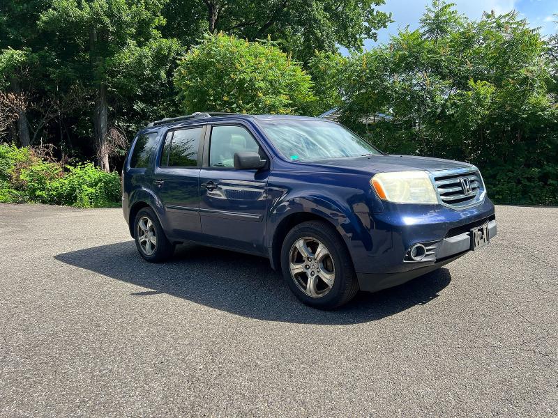 2013 Honda Pilot VIN 5FNYF4H55DB005856 COPART salvage auction — MINOR DENT/SCRATCHES, Ct - Certificate Of Title (P), sold $1,100 on 2026-07-02 (photo 1)
