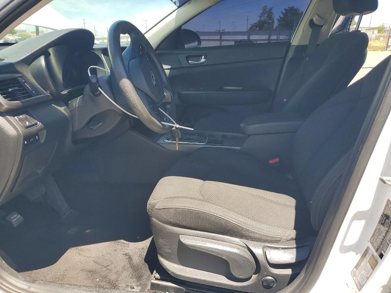 2018 Kia Optima VIN 5XXGT4L30JG262331 COPART salvage auction — FRONT END, Id - Salvage Certificate Of Title, sold $100 on 2026-07-23 (photo 7)
