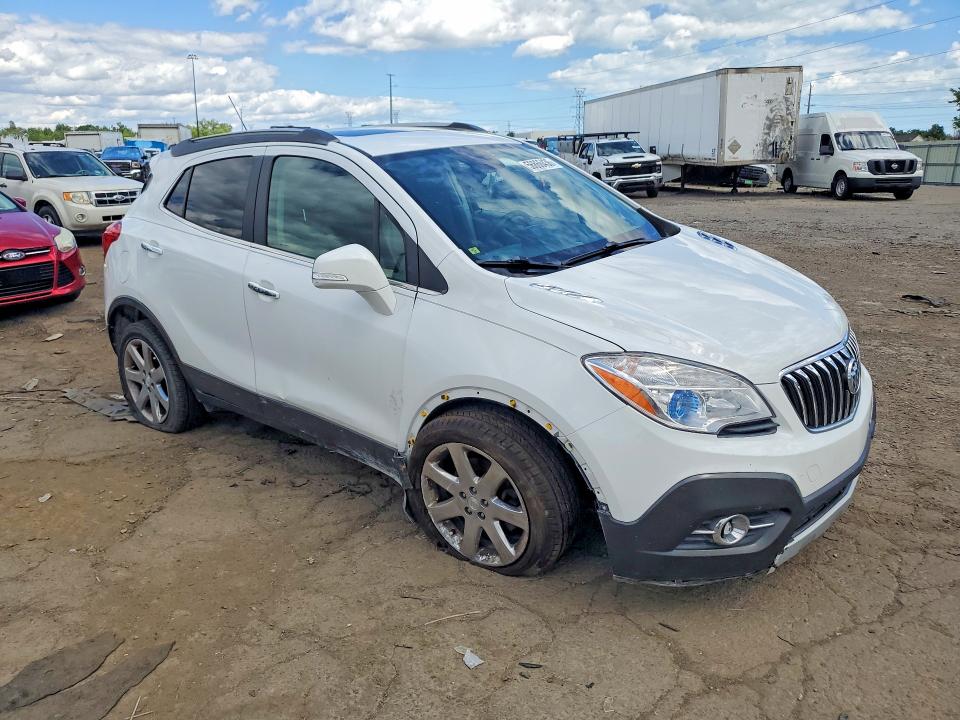 2016 Buick Encore VIN KL4CJGSB6GB603805 COPART salvage auction — FRONT END, MI - CERTIFICATE OF TITLE, sold $1,050 on 2026-07-02 (photo 4)