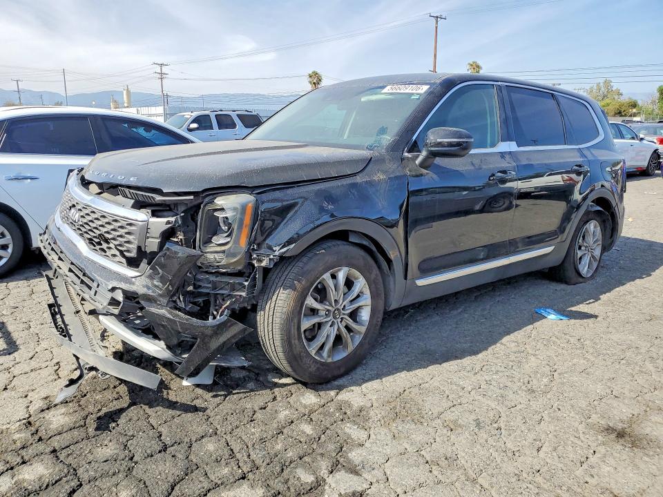 2021 Kia Telluride VIN 5XYP24HC0MG110724 COPART salvage auction — ALL OVER, Ca - Salvage Certificate, sold $2,800 on 2026-07-13 (photo 1)