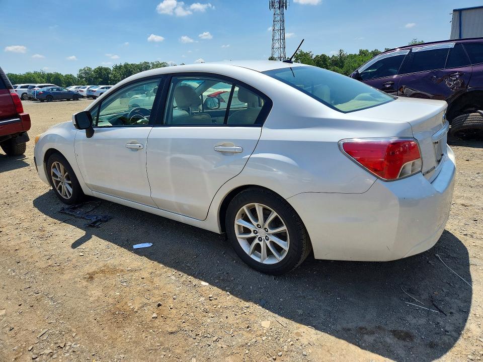 2027 Subaru Impreza VIN JF1GJAC60DH035104 COPART salvage auction — NORMAL WEAR, Nj - Certificate Of Title, sold $850 on 2026-07-27 (photo 2)