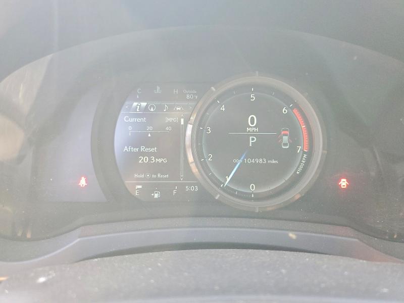 2020 Lexus Is VIN JTHGA1D21L5106055 COPART salvage auction — VANDALISM, CA - SALVAGE CERTIFICATE, sold $80 on 2026-07-27 (photo 9)