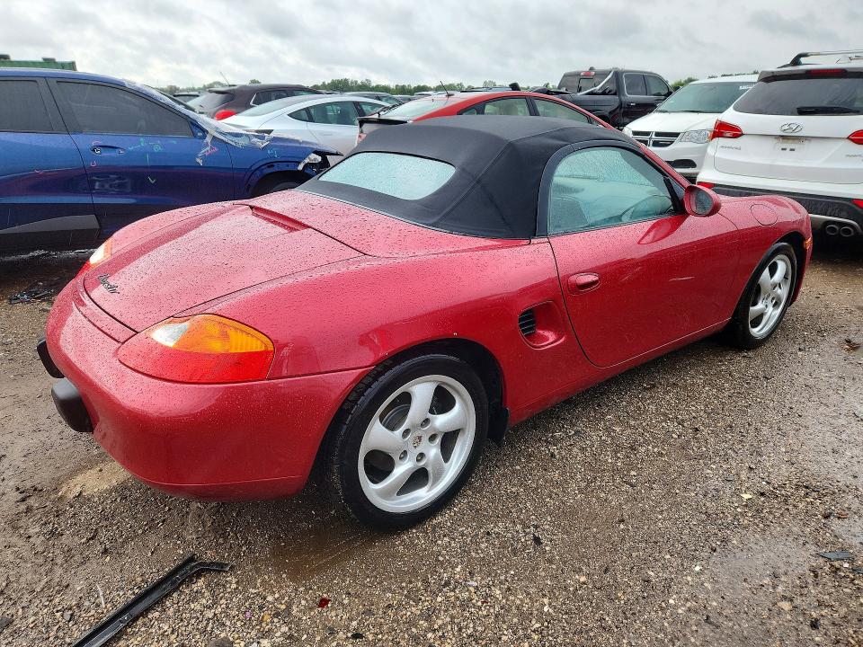 2001 Porsche Boxster VIN WP0CA29871U621728 COPART salvage auction — MINOR DENT/SCRATCHES, Il - Certificate Of Title, sold $5,900 on 2026-07-02 (photo 3)