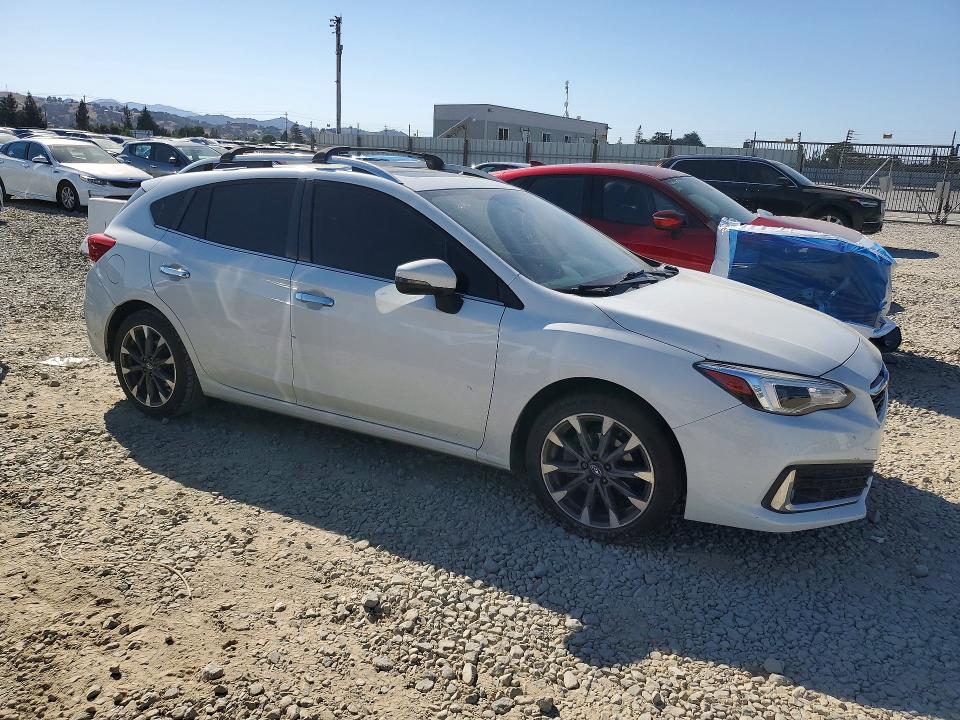 2020 Subaru Impreza VIN 4S3GTAU61L3719318 COPART salvage auction — BURN, Ca - Salvage Certificate, sold $6,000 on 2026-07-09 (photo 4)