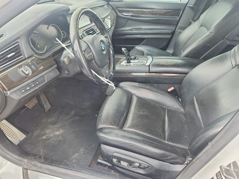 2014 BMW 7er VIN WBAYE8C53ED780597 COPART salvage auction — NORMAL WEAR, La - Certificate Of Title, sold $1,750 on 2026-07-02 (photo 7)