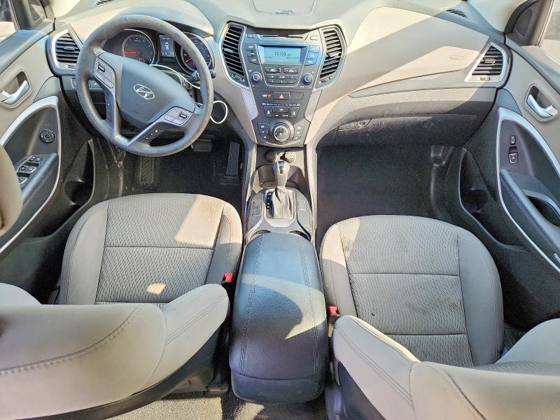 2016 Hyundai Santa fe VIN 5XYZT3LB1GG360377 COPART salvage auction — FRONT END, TX - SALVAGE VEHICLE TITLE (P), sold $1,850 on 2026-07-16 (photo 8)