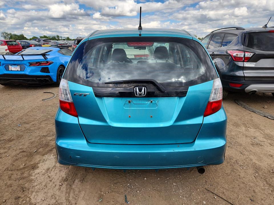 2012 Honda VIN JHMGE8H39CC023064 COPART salvage auction — SIDE, WV - SALVAGE CERTIFICATE, sold $1,200 on 2026-07-30 (photo 6)