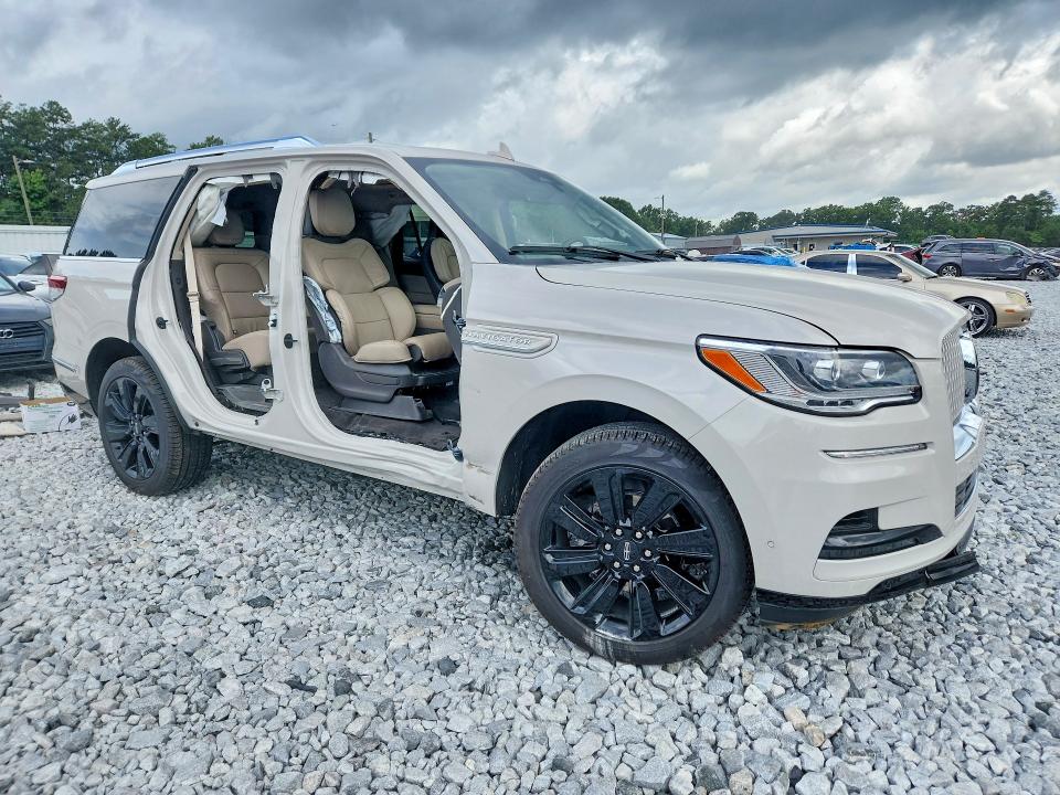 2022 Lincoln Navigator VIN 5LMJJ2LT9NEL17331 COPART salvage auction — SIDE, Ga - Cert Of Title-Salvage, sold $25,000 on 2026-07-30 (photo 4)