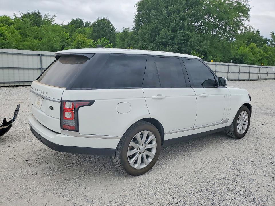 2016 Land rover RANGE ROVER VIN SALGS2PF0GA318857 COPART salvage auction — FRONT END, Ok - Cert Of Title-Salvage, sold $8,800 on 2026-07-06 (photo 3)