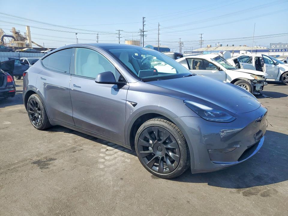 2023 Tesla Model y VIN 7SAYGDEE8PA183363 COPART salvage auction — SIDE, Ca - Salvage Certificate, sold $14,600 on 2026-07-20 (photo 4)