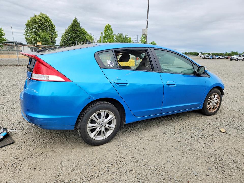 2010 Honda Insight VIN JHMZE2H77AS003407 COPART salvage auction — FRONT END, Or - Salvage Title Certificate, sold $200 on 2026-07-14 (photo 3)