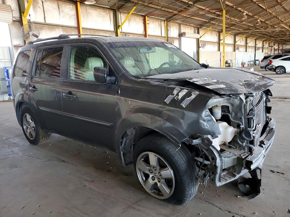 2009 Honda Pilot VIN 5FNYF48519B021270 COPART salvage auction — FRONT END, AZ - CERT OF TITLE - SALVAGE, sold $300 on 2026-07-28 (photo 4)