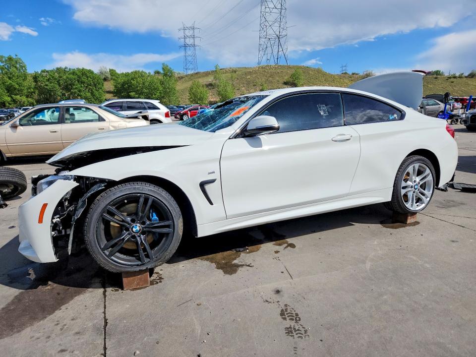 2020 BMW 4er VIN WBA4W5C0XLAE51492 COPART salvage auction — SIDE, CO - PUBLIC - SALVAGE TITLE, sold $1,400 on 2026-08-10 (photo 1)