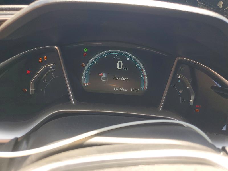 2018 Honda Civic VIN JHMFC1F3XJX012902 COPART salvage auction — FRONT END, Nc - Salvage Certificate Of Title, sold $3,800 on 2026-07-17 (photo 9)