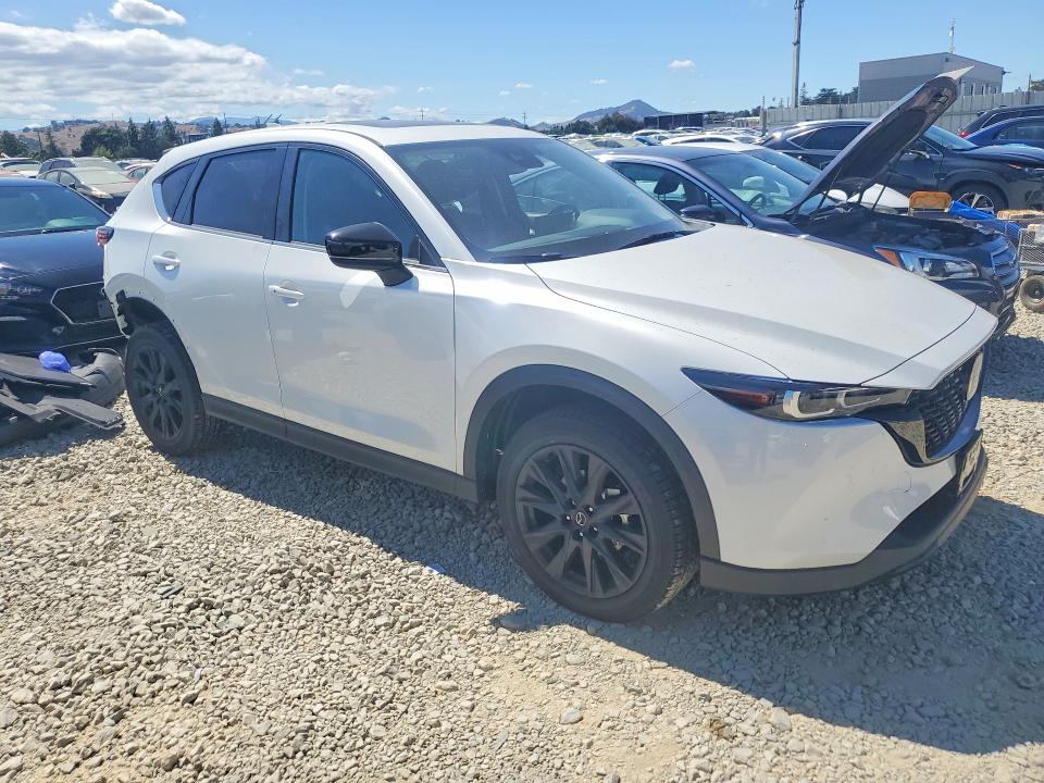 2025 Mazda Cx-5 VIN JM3KFBCM6S0745492 COPART salvage auction — REAR END, Ca - Salvage Certificate, sold $11,800 on 2026-07-07 (photo 4)