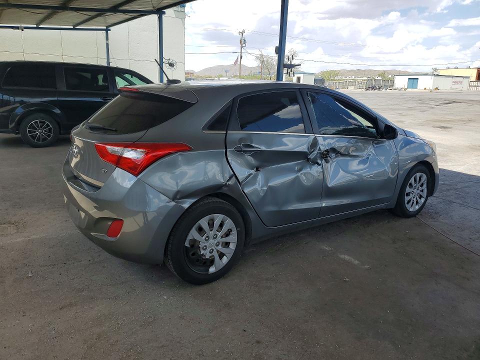 2017 Hyundai Elantra VIN KMHD35LH0HU372106 COPART salvage auction — SIDE, Tx - Salvage Vehicle Title, sold $975 on 2026-07-06 (photo 3)