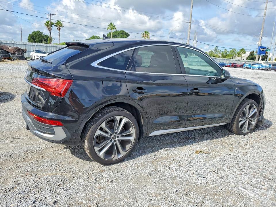 2021 Audi Q5 VIN WA15AAFY3M2091226 COPART salvage auction — FRONT END, FL - CERT OF TITLE SLVG REBUILDABLE, sold $30 on 2026-07-24 (photo 3)