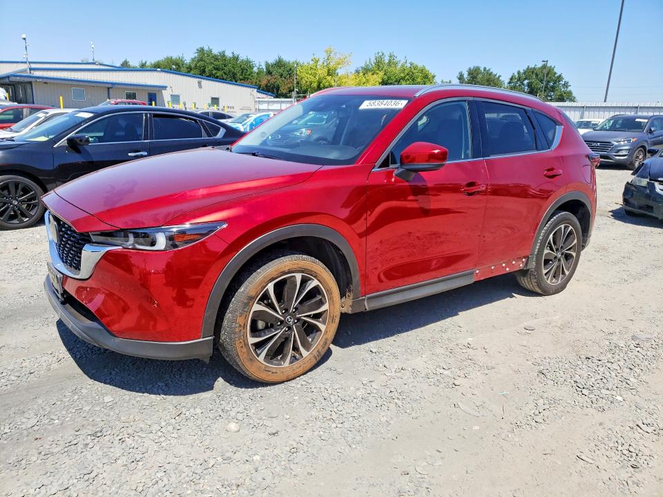 2022 Mazda VIN JM3KFBDM9N0647866 COPART salvage auction — REAR END, Ca - Salvage Certificate, sold $7,700 on 2026-07-28 (photo 1)