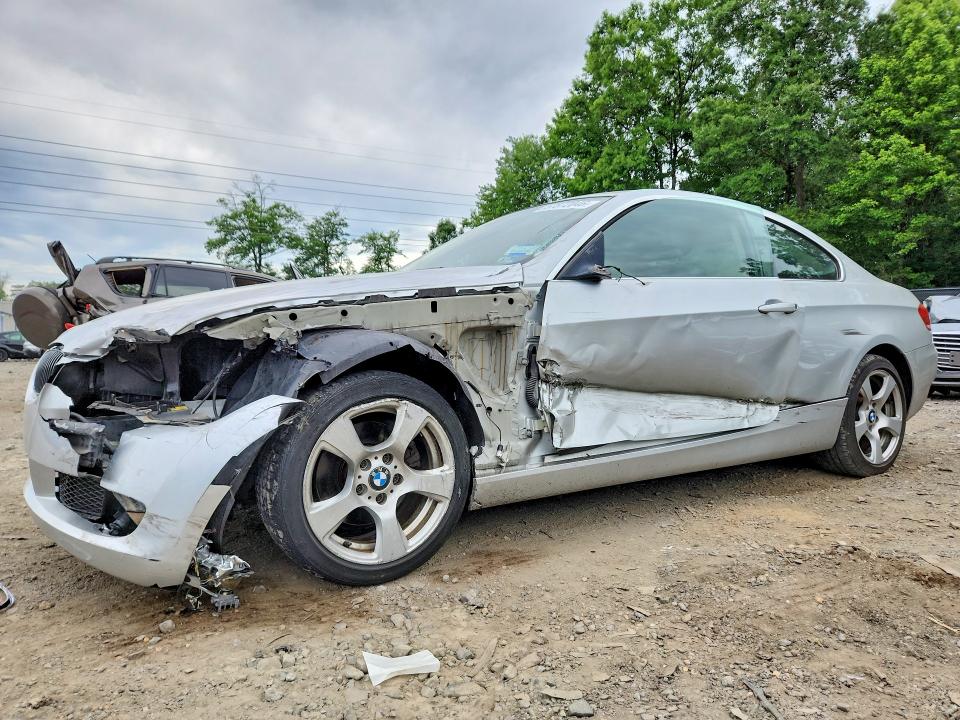 2010 BMW 3er VIN WBAWC3C55AP471240 COPART salvage auction — FRONT END, MD - CERT OF SALVAGE > 75% DAMAGE, sold $225 on 2026-07-17 (photo 1)