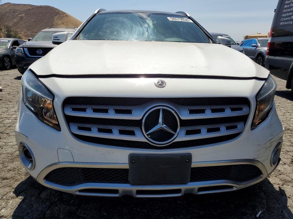 2018 Mercedes-benz Gla-klasse VIN WDCTG4EB6JJ504780 COPART salvage auction — FRONT END, Ca - Dis/Dlr/Exp Only Clean Title, sold $4,300 on 2026-07-06 (photo 5)