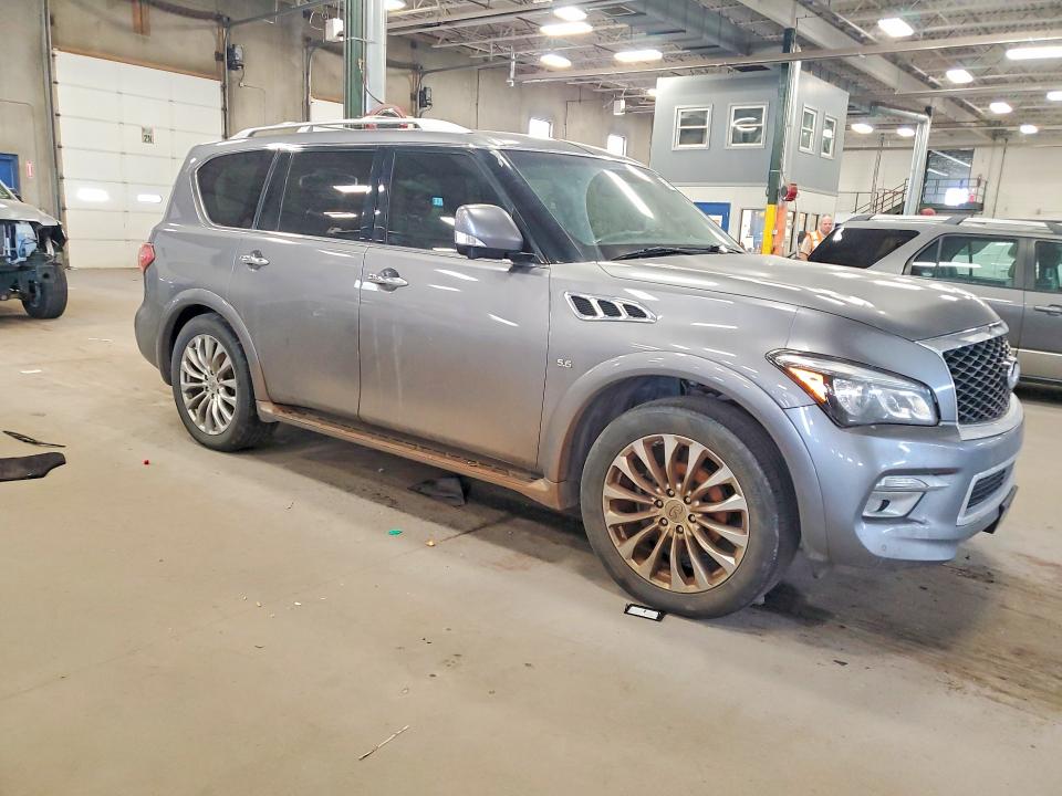 2016 Infiniti Qx80 VIN JN8AZ2NE3G9120346 COPART salvage auction — MECHANICAL, VA - CERTIFICATE OF TITLE, sold $2,600 on 2026-07-14 (photo 4)