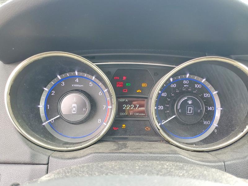 2013 Hyundai VIN 5NPEC4AC0DH701790 COPART salvage auction — FRONT END, Va - Cert Of Title - Salvage, sold $200 on 2026-07-22 (photo 9)
