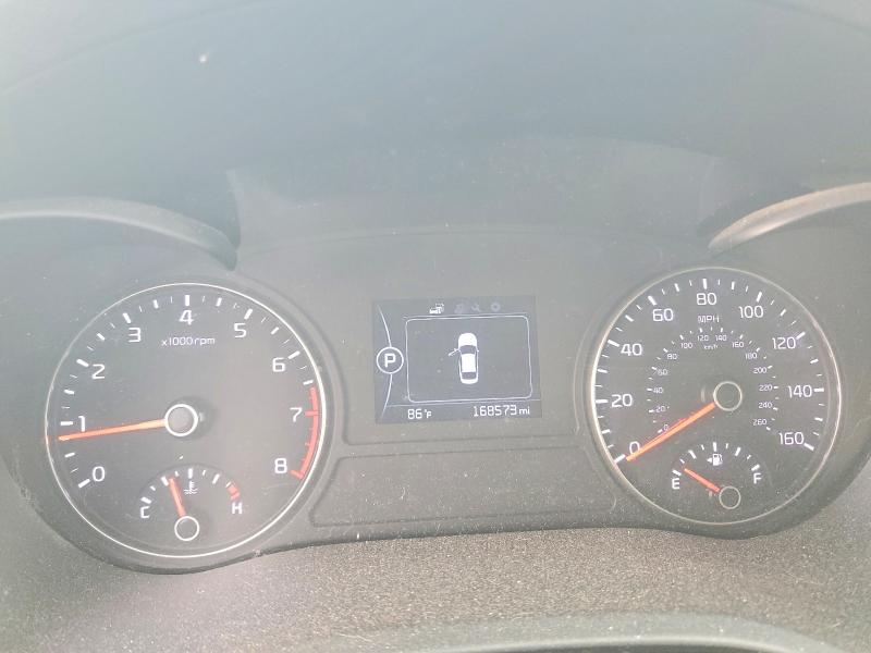 2018 Kia Optima VIN KNAGT4L36J5211711 COPART salvage auction — FRONT END, Pa - Certificate Of Salvage, sold $800 on 2026-07-07 (photo 9)