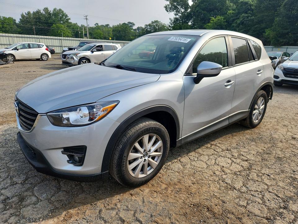 2016 Mazda Cx-5 VIN JM3KE2CY9G0849763 COPART salvage auction — REAR END, La - Cert Of Title-Salvage, sold $3,500 on 2026-07-09 (photo 1)
