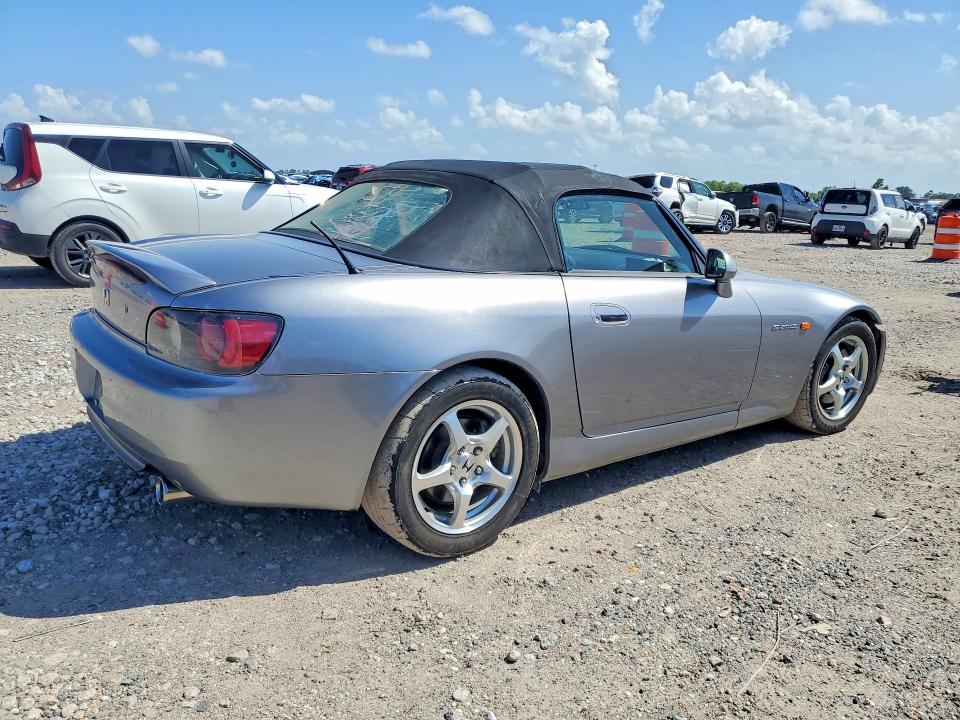 2000 Honda VIN JHMAP1144YT003936 COPART salvage auction — FRONT END, Tx - Certificate Of Title, sold $12,100 on 2026-07-13 (photo 3)