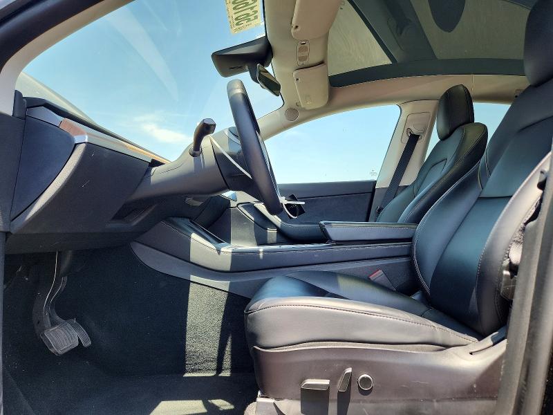 2022 Tesla Model y VIN 7SAYGDEE8NF511378 COPART salvage auction — REAR END, Ca - Salvage Certificate, sold $11,100 on 2026-07-27 (photo 7)