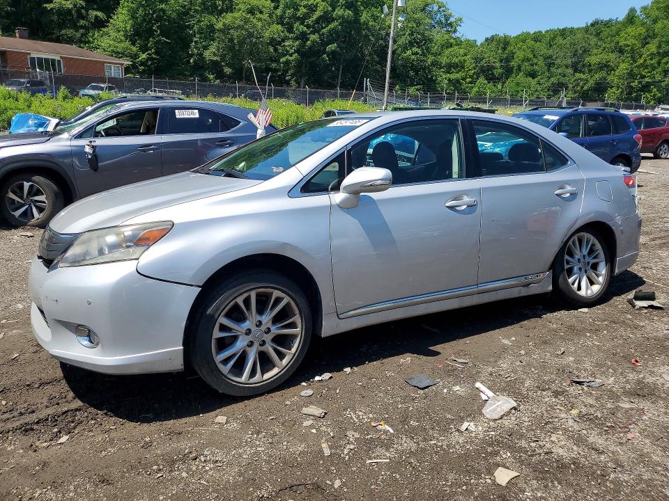 2010 Lexus Hs 250h VIN JTHBB1BA6A2003455 COPART salvage auction — FRONT END, Md - Cert Of Salvage > 75% Damage, sold $425 on 2026-07-07 (photo 1)